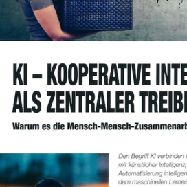KI Kooperative Intelligenz als zentraler Treiber in Next Economy Magazine 04_20 von Ulrike Stahl Rednerin fuer Kooperation und erfolgreiche Zusammenarbeit