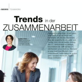Trends in der Zusammenarbeit in Austrian Business Woman 05_20 von Ulrike Stahl Rednerin fuer Kooperation und Zusammenarbeit